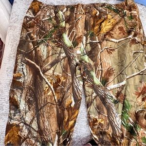 Realtree Russel Brand Camouflage Pants with Branch Pattern